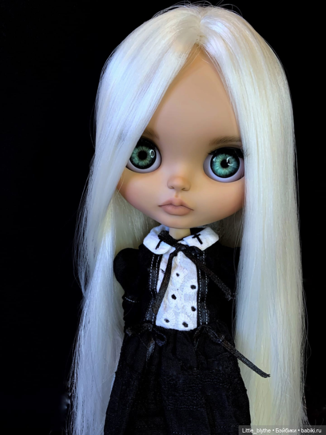Готическая блайз 🖤 — Куклы Blythe (Блайз) ООАК: кастом