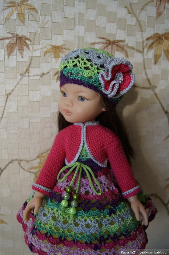 Наряд "Валенсия" для кукол Паола Рейна и им подобных