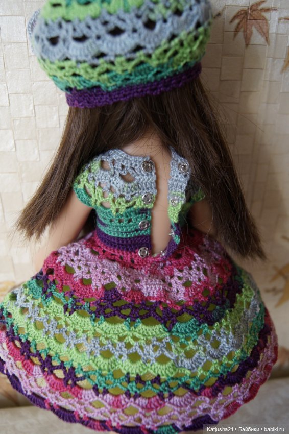 Наряд "Валенсия" для кукол Паола Рейна и им подобных (фото 6)