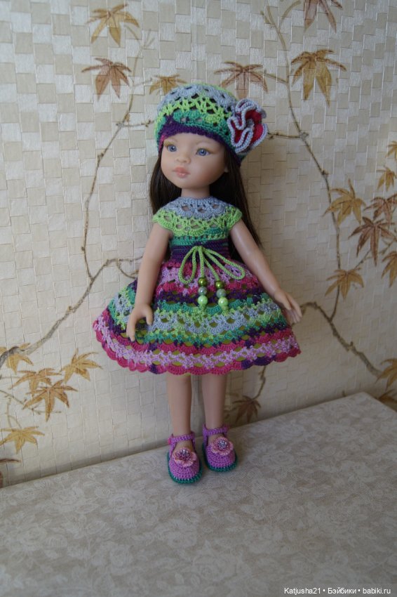Наряд "Валенсия" для кукол Паола Рейна и им подобных (фото 4)