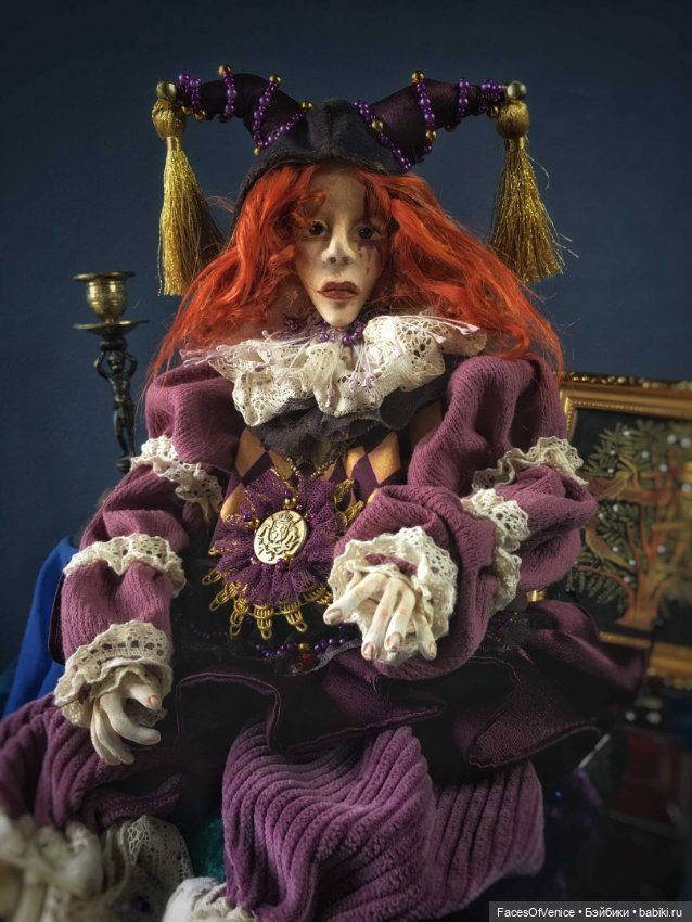 Королевский Шут — Лепка авторских кукол: полимерная глина