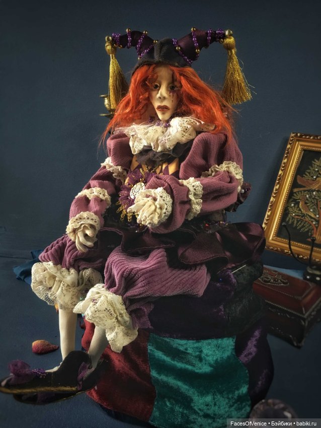Королевский Шут — Лепка авторских кукол: полимерная глина (фото 5)