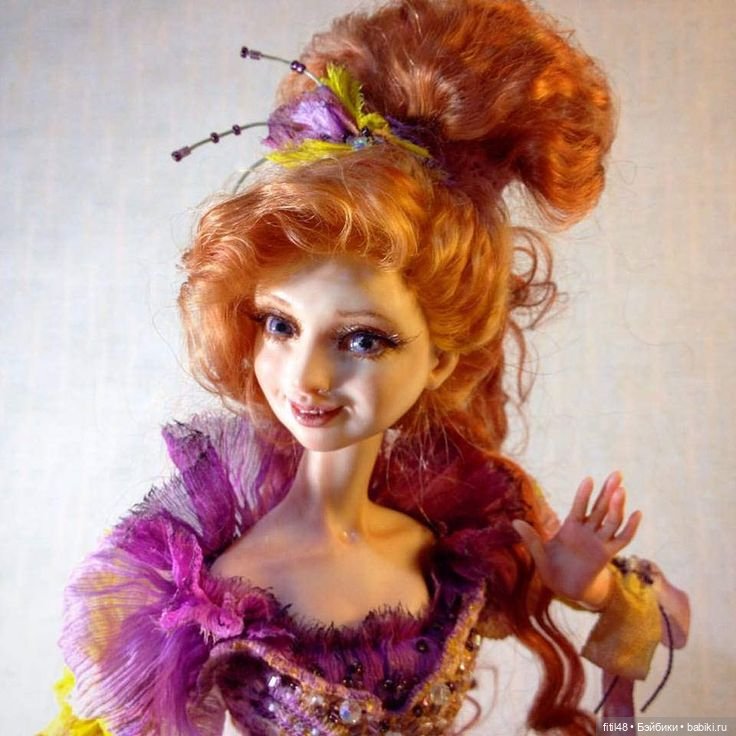 Авторские куклы Оксаны Славниковой (фото 4)