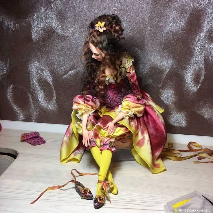 Авторские куклы Оксаны Славниковой (фото 7)
