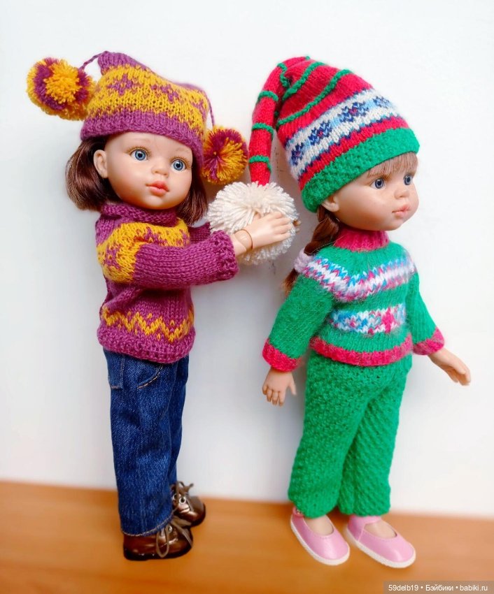 Тёплые свитерочки для паолочек