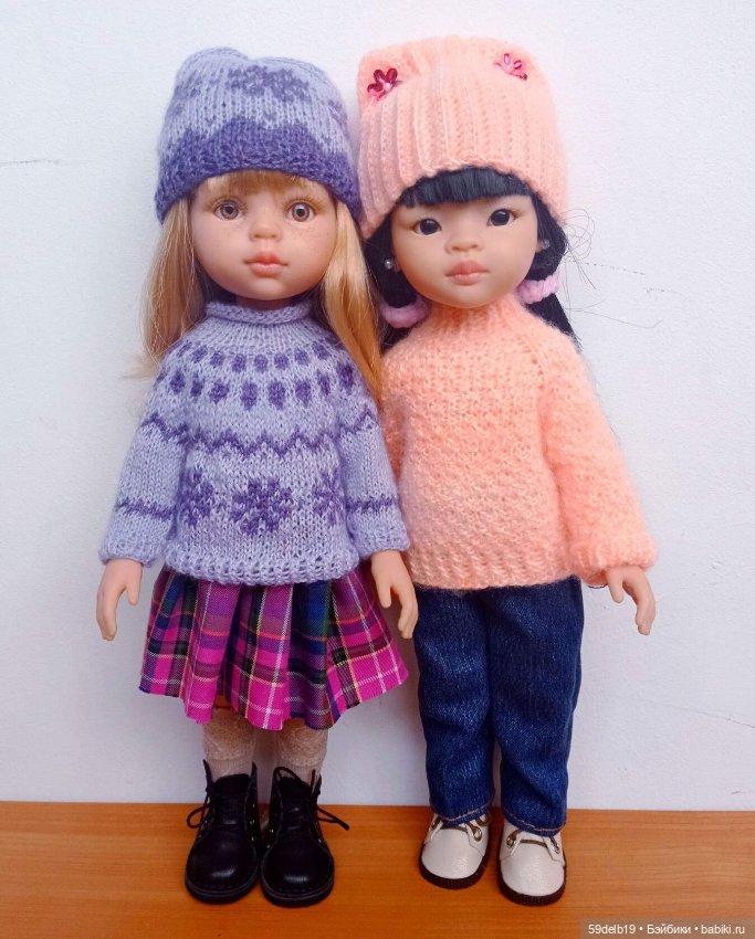 Тёплые свитерочки для паолочек