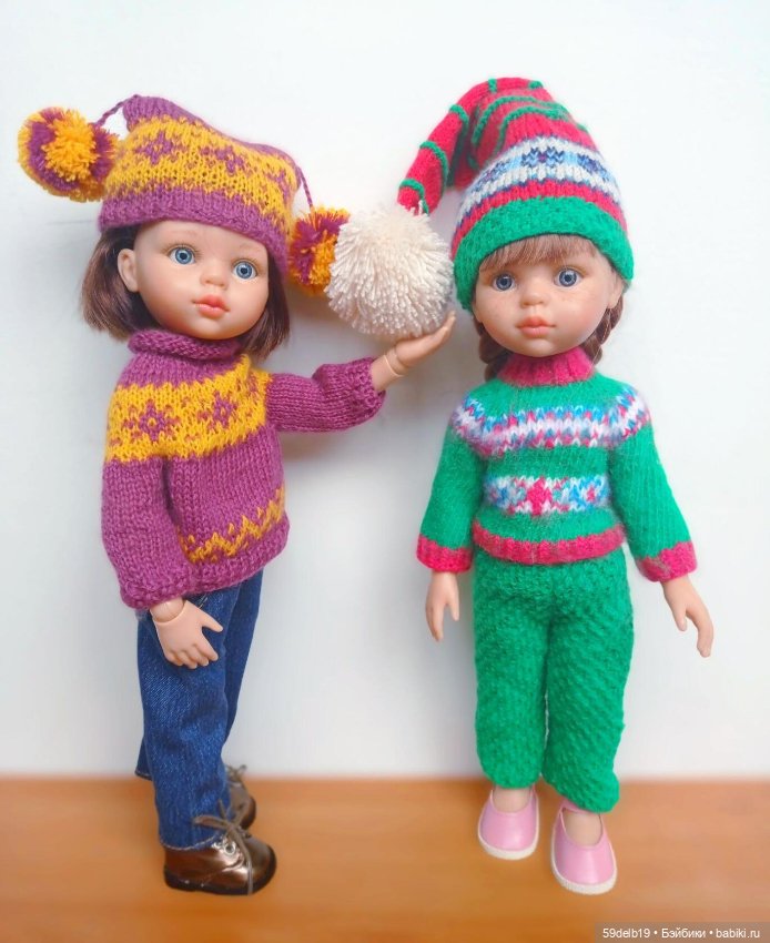 Тёплые свитерочки для паолочек