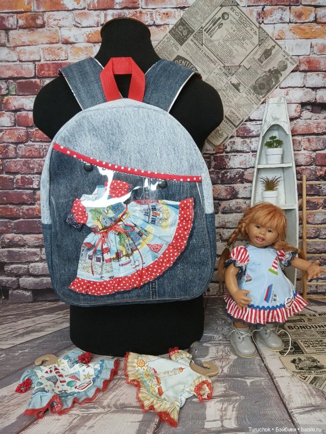 Кукольное платье как элемент декора (фото 6)