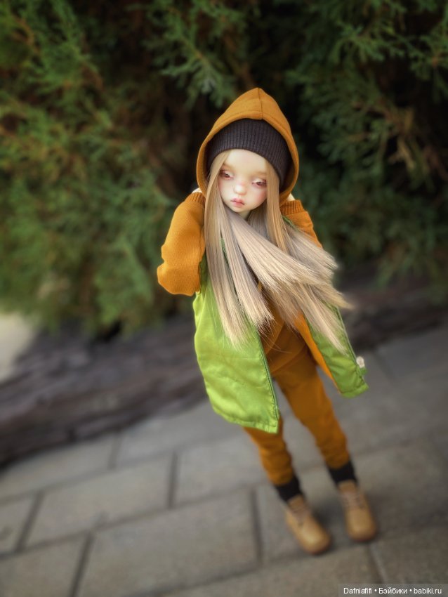 Краски осени-Агнес — Домашние фото авторских кукол: личные коллекции