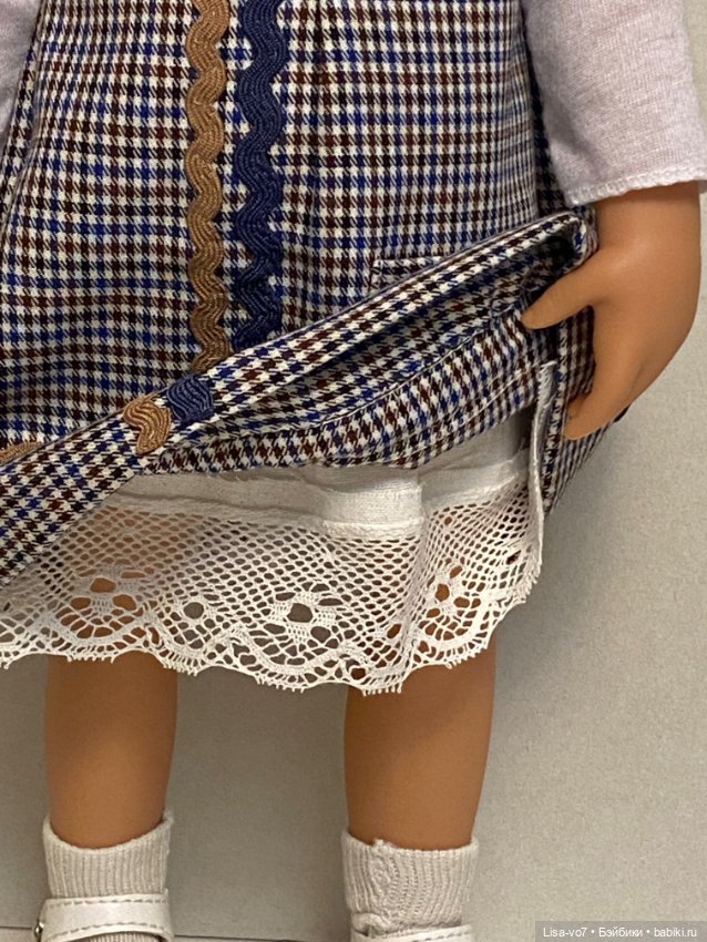 Новый сарафан — Одежда и обувь для кукол своими руками: фото (фото 8)