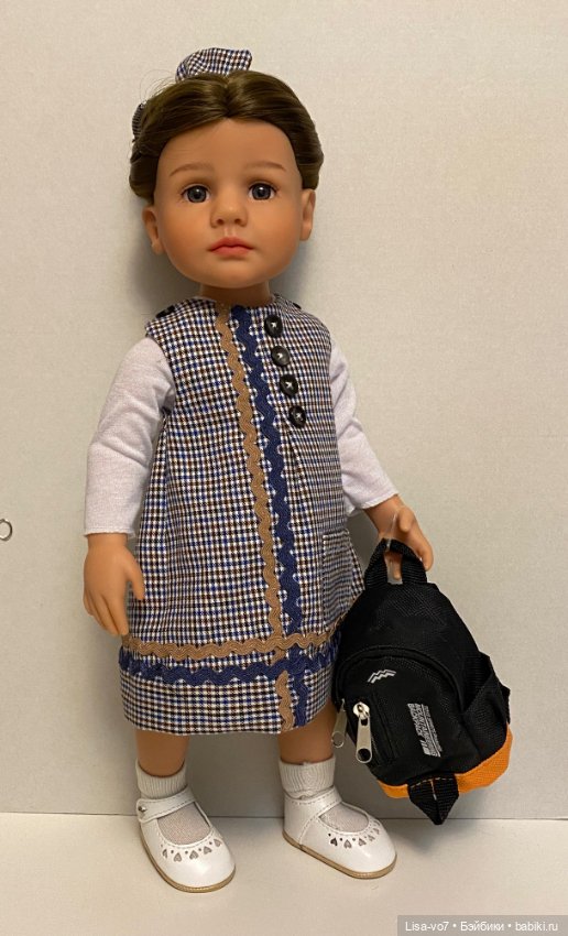 Новый сарафан — Одежда и обувь для кукол своими руками: фото (фото 3)