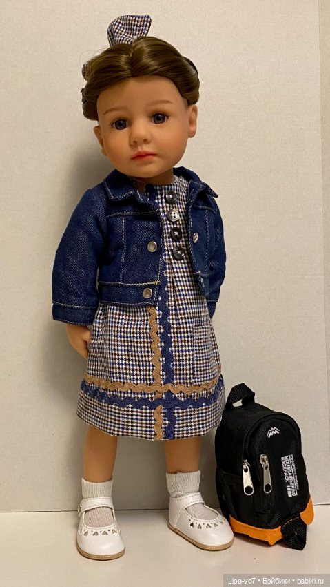 Новый сарафан — Одежда и обувь для кукол своими руками: фото (фото 2)