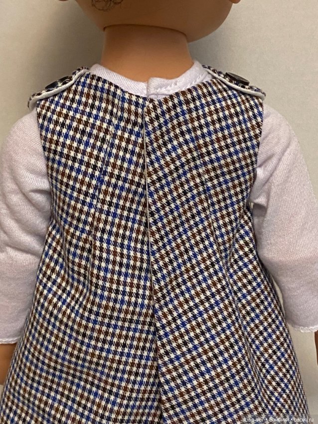 Новый сарафан — Одежда и обувь для кукол своими руками: фото (фото 7)