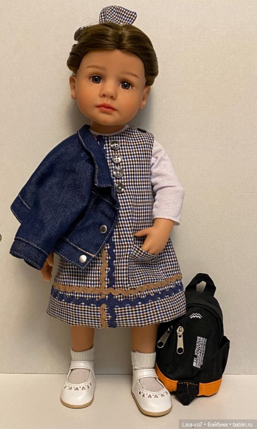 Новый сарафан — Одежда и обувь для кукол своими руками: фото (фото 10)