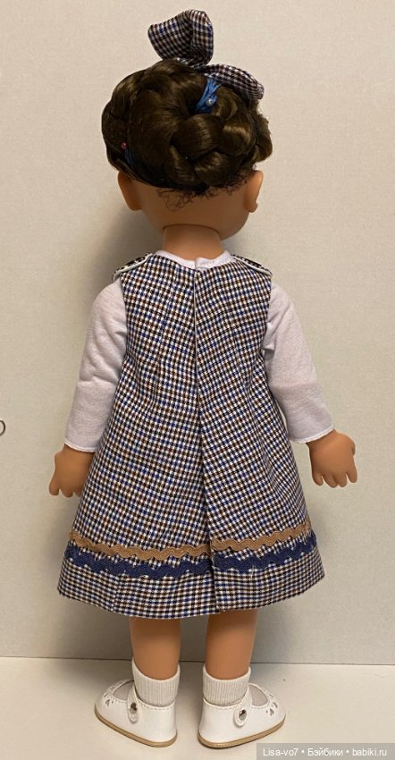 Новый сарафан — Одежда и обувь для кукол своими руками: фото (фото 6)