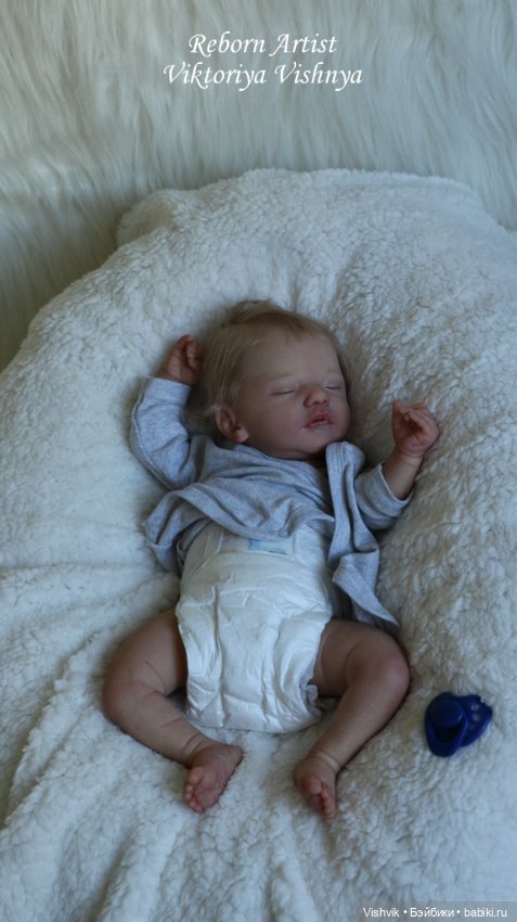 Сэмик... малыш реборн Виктории Вишни