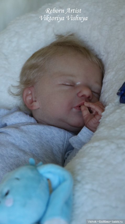 Сэмик... малыш реборн Виктории Вишни