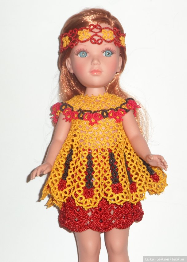 Хохломские фантазии — Одежда и обувь для кукол своими руками: фото (фото 3)