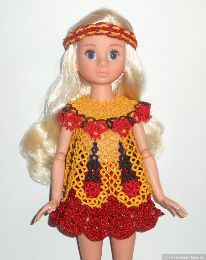 Хохломские фантазии — Одежда и обувь для кукол своими руками: фото (фото 2)