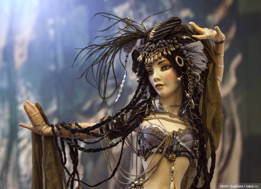 Авторские куклы Александры Худяковой