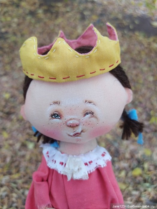 Принцесска — Авторские текстильные куклы: Вальдорфские (фото 5)