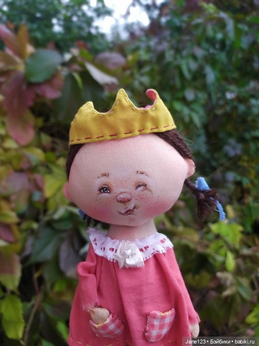 Принцесска — Авторские текстильные куклы: Вальдорфские (фото 2)