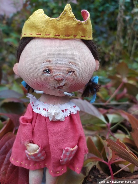 Принцесска — Авторские текстильные куклы: Вальдорфские (фото 3)