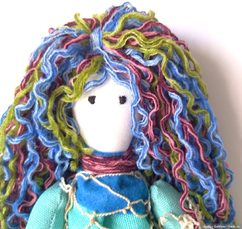 Ундина — Авторские текстильные куклы: Вальдорфские (фото 3)