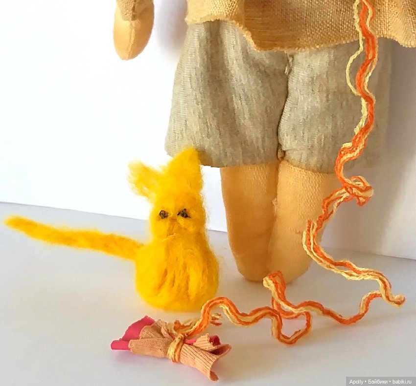 Марик — Авторские текстильные куклы: Вальдорфские (фото 3)