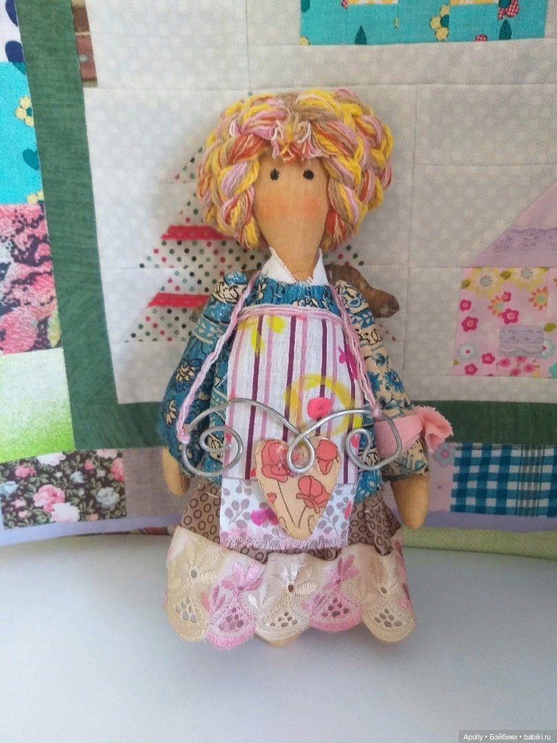 Авторские текстильные куклы: Вальдорфские (фото 5)