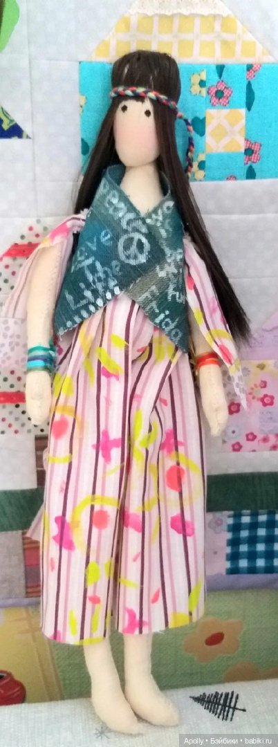 Фрида — Авторские текстильные куклы: Вальдорфские