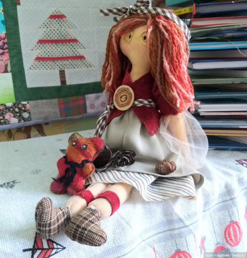 Кукольная семья — Авторские текстильные куклы: Вальдорфские (фото 3)