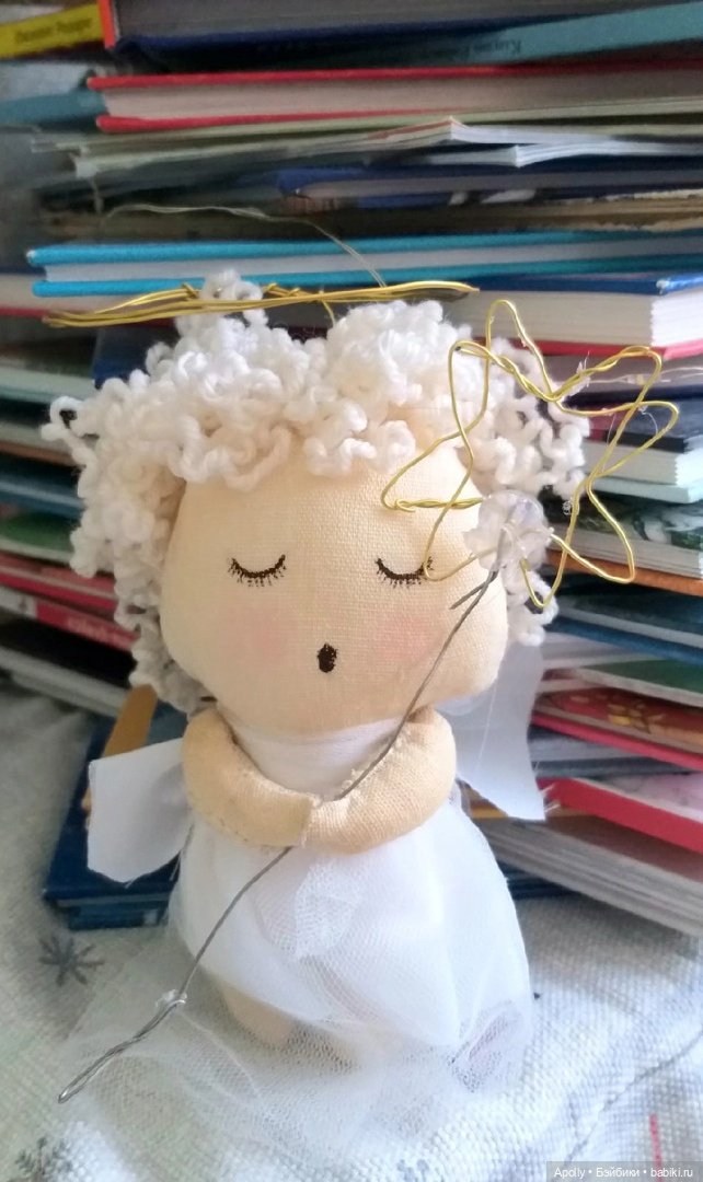 Куколка-ангелочек — Авторские текстильные куклы: Вальдорфские