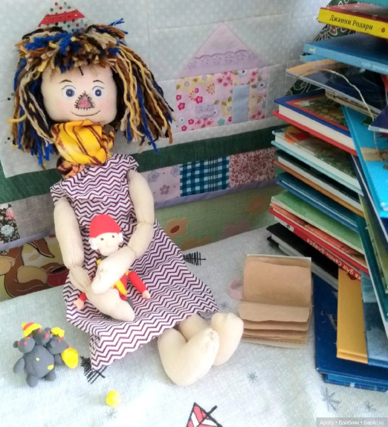 Авторские текстильные куклы: Вальдорфские