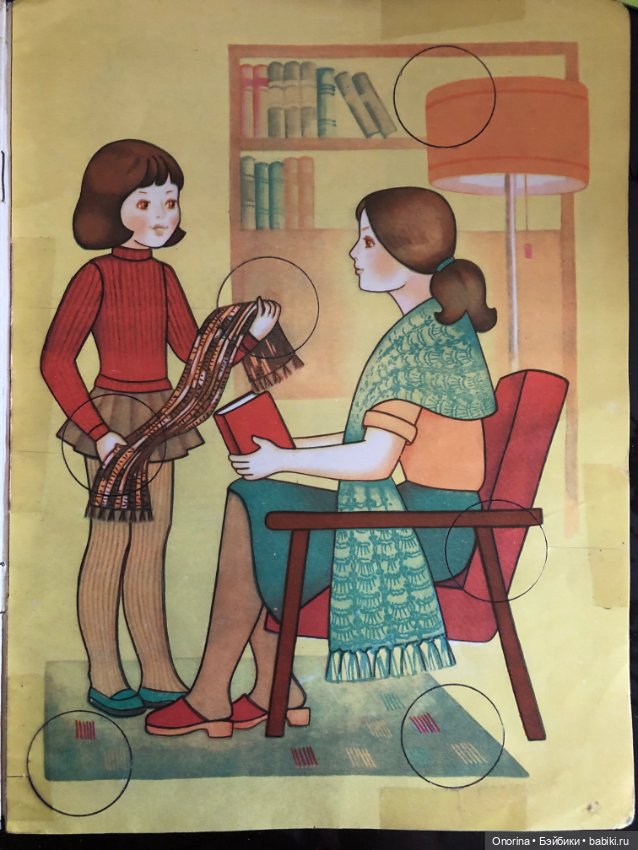 Детские книги по вязанию 80-х годов. Подружки-рукодельницы