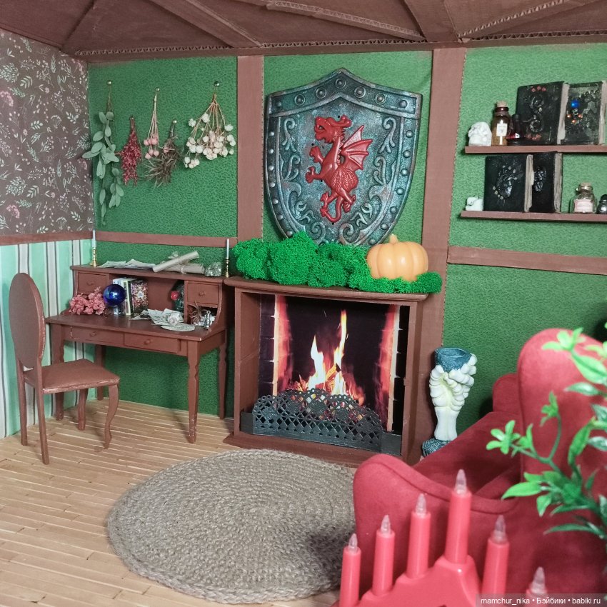 Колдовское убежище 🔮 — Румбоксы и кукольные интерьеры: фото (фото 7)