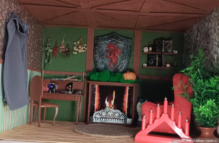 Колдовское убежище 🔮 — Румбоксы и кукольные интерьеры: фото