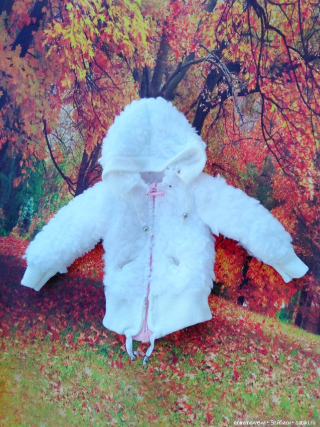 Белая и пушистая — Одежда и обувь для кукол своими руками: фото (фото 10)