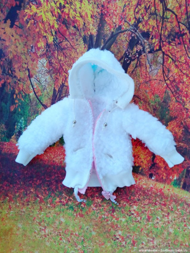 Белая и пушистая — Одежда и обувь для кукол своими руками: фото