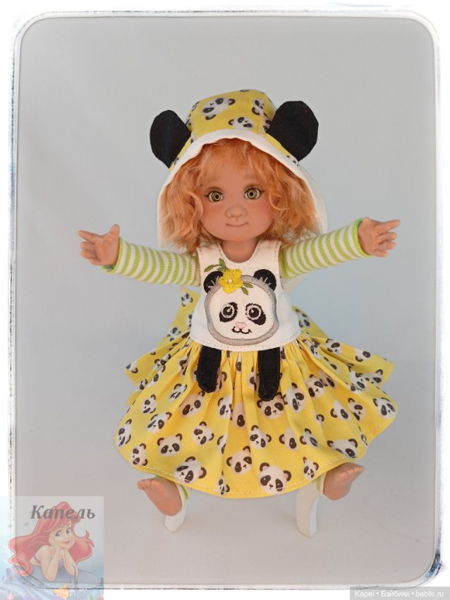 Новые наряды "ПАНДОЧКИ" для куколок Оксаны Мироновой - Miroxdolls