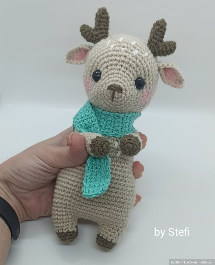 Оленяшка — Вязаные игрушки и амигуруми: крючком (фото 3)