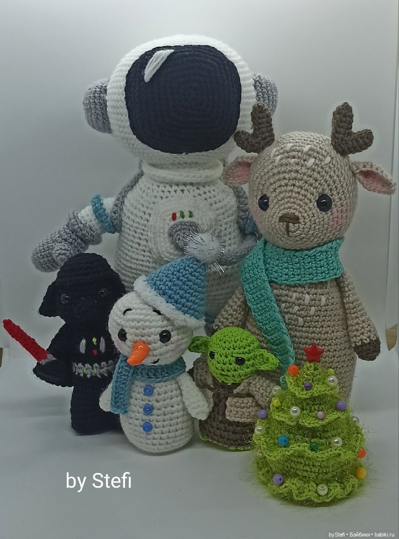 Оленяшка — Вязаные игрушки и амигуруми: крючком (фото 9)