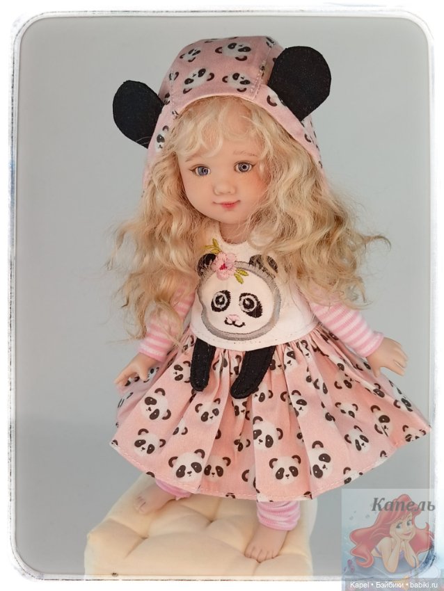 Новые наряды "ПАНДОЧКИ" для куколок Оксаны Мироновой - Miroxdolls (фото 9)