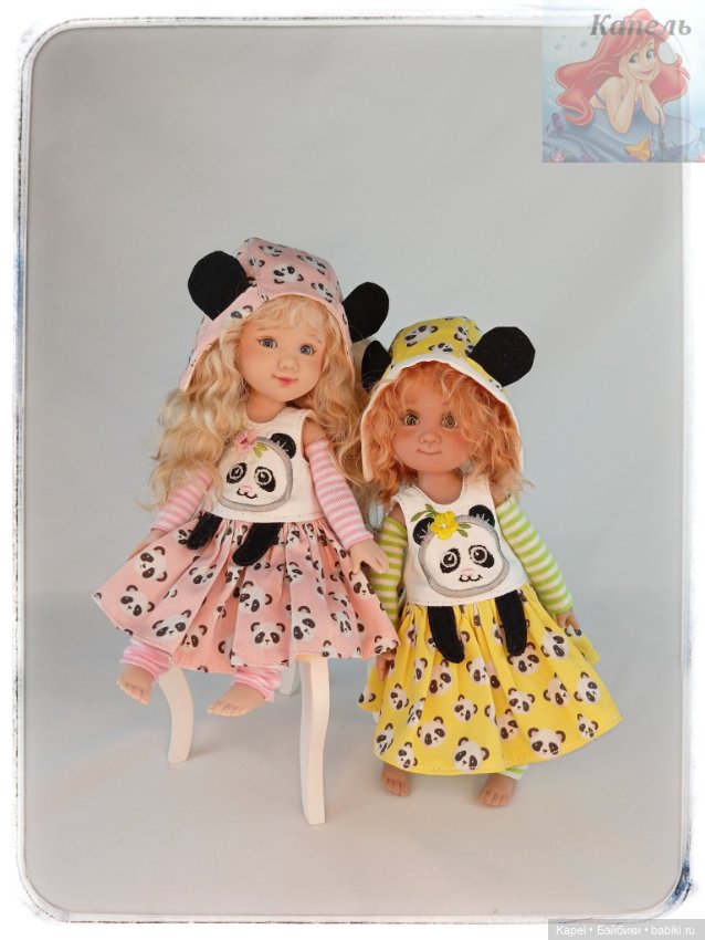Новые наряды "ПАНДОЧКИ" для куколок Оксаны Мироновой - Miroxdolls
