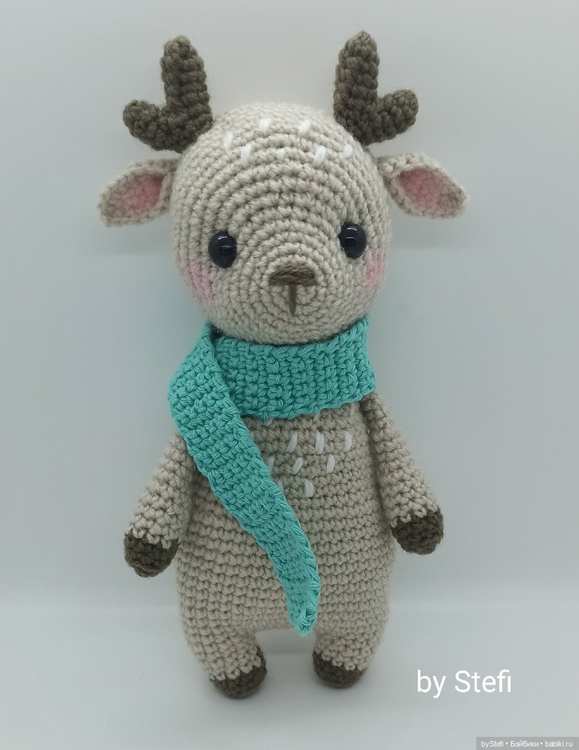 Оленяшка — Вязаные игрушки и амигуруми: крючком (фото 5)
