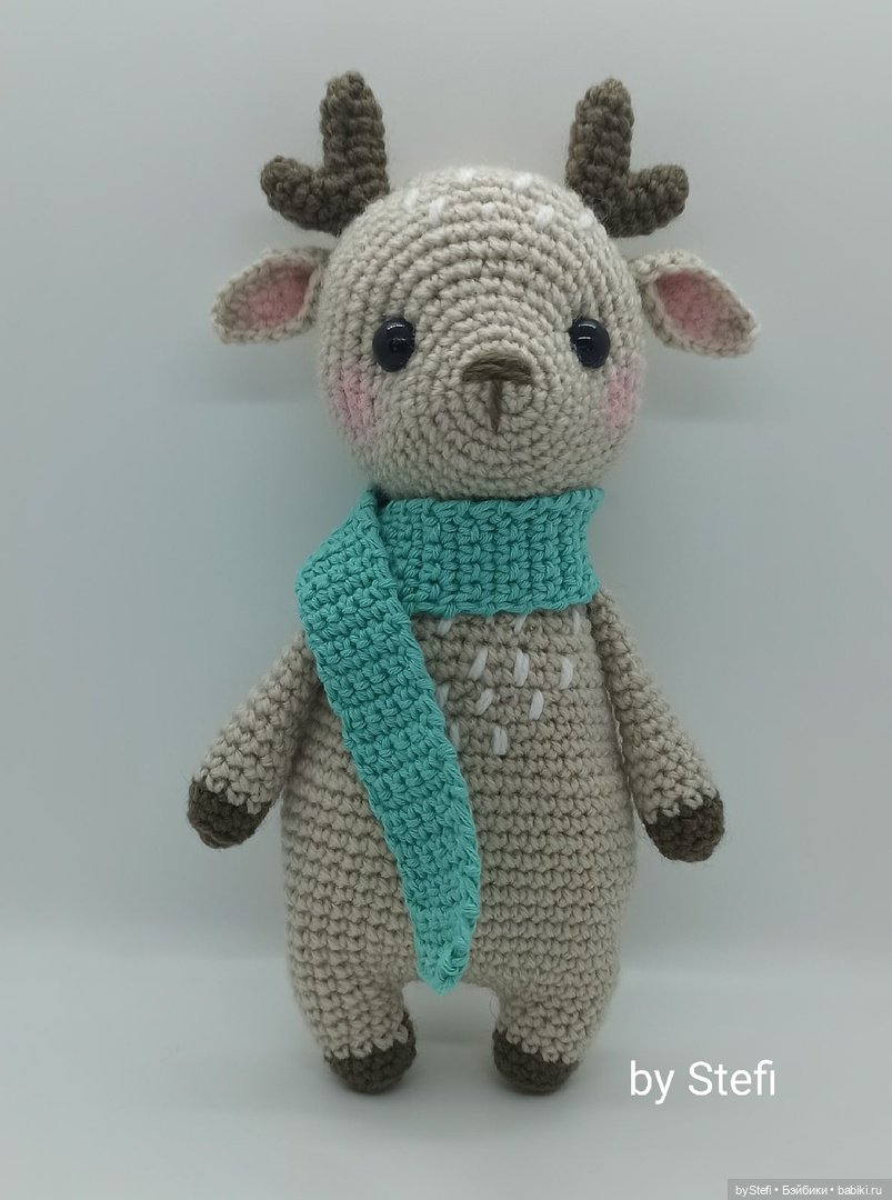 Оленяшка — Вязаные игрушки и амигуруми: крючком (фото 2)