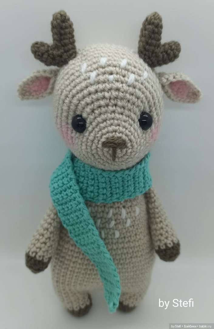 Оленяшка — Вязаные игрушки и амигуруми: крючком (фото 4)
