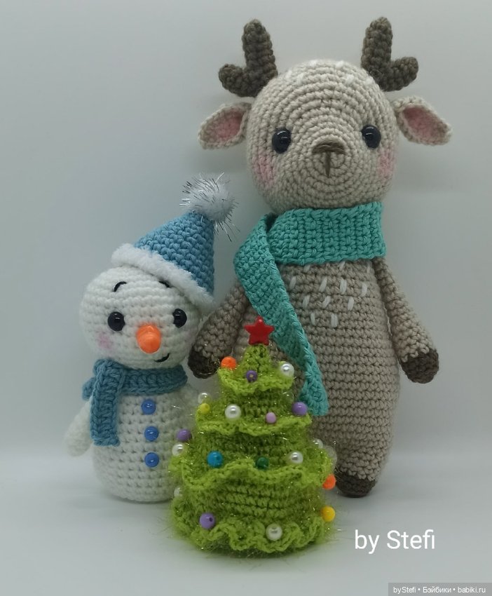 Оленяшка — Вязаные игрушки и амигуруми: крючком (фото 8)