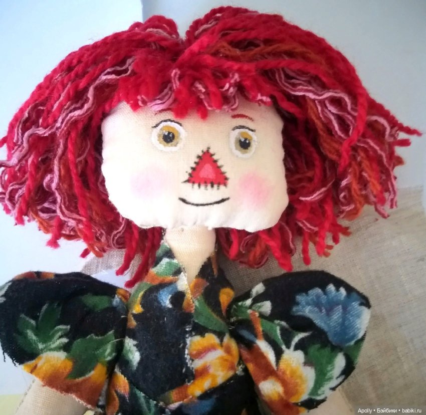 Рэгеди-Энн — Авторские текстильные куклы: Вальдорфские (фото 3)