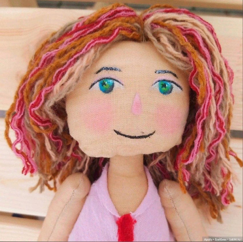 Алиса — Авторские текстильные куклы: Вальдорфские